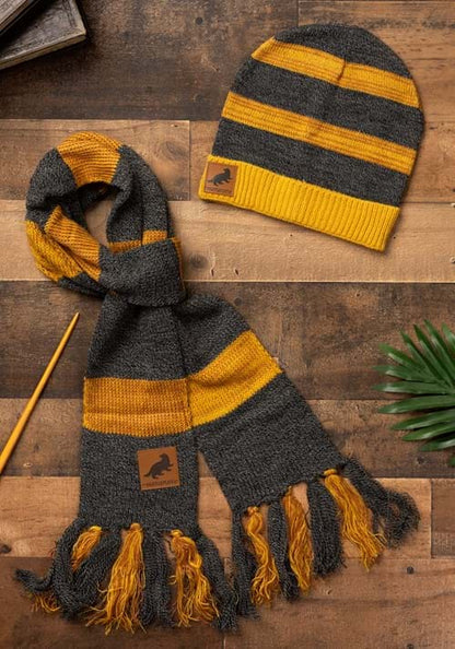 Harry Potter Hufflepuff Heathered Knit Beanie - US 7084