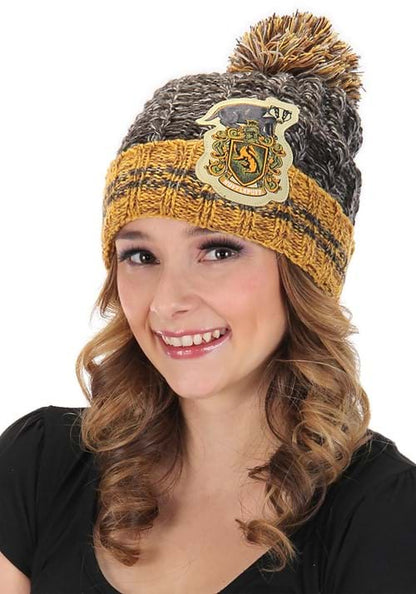 Harry Potter Hufflepuff Pom Beanie - US 9437