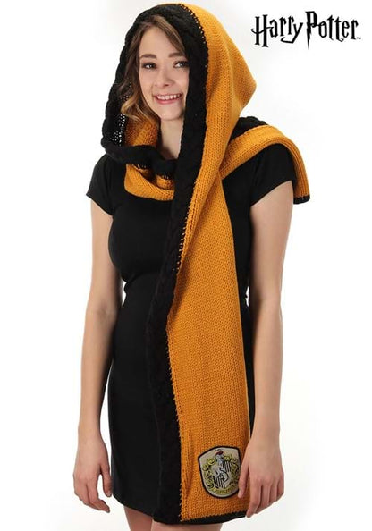 Harry Potter Hufflepuff Knit Warm Hood - US 3543