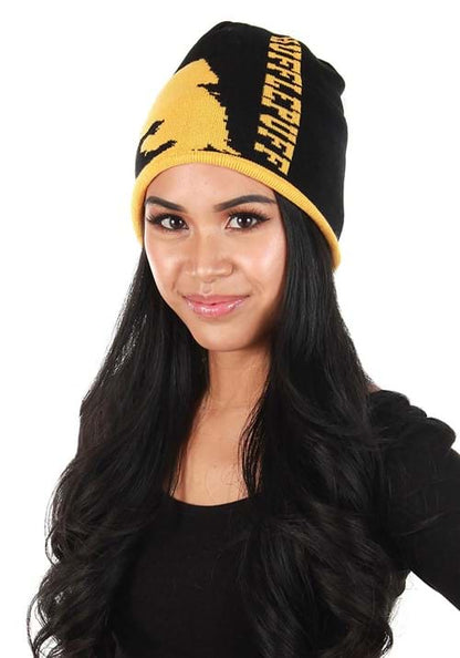 Harry Potter Reversible Hufflepuff Knit Beanie - US 2799