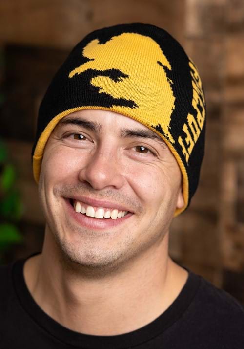 Harry Potter Reversible Hufflepuff Knit Beanie - US 2799