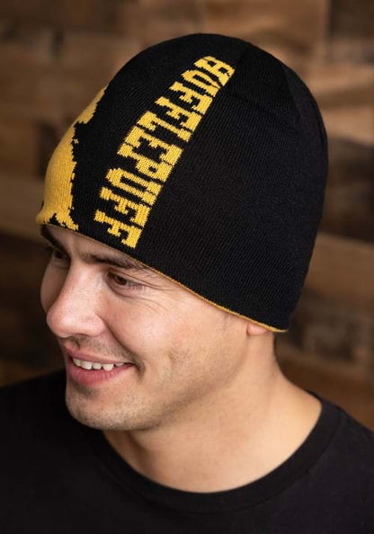 Harry Potter Reversible Hufflepuff Knit Beanie - US 2799