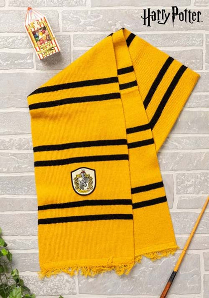 Wool Harry Potter Hufflepuff Scarf - US 7654