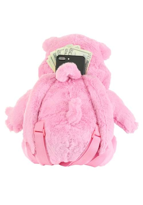 Hungry Hungry Hippos Pink Plush Backpack - US 8413
