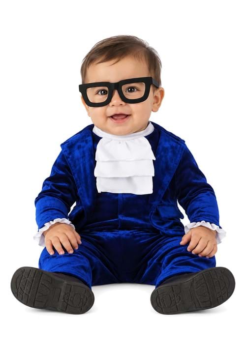 60s Blue Swinger Costume for Infants - US 7254
