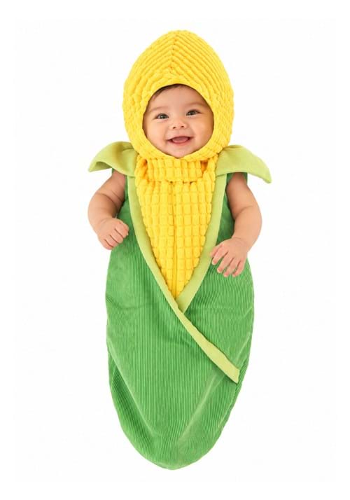 Aww Shucks Corn on the Cob Infant Costume Bunting - US 9042