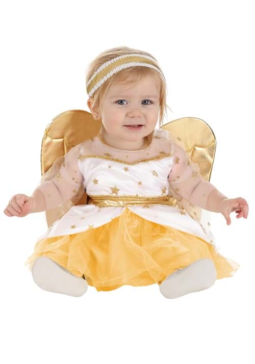 Infant Little Golden Angel Costume - US 4464