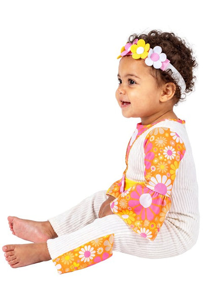 Infant Bell Bottom Hippie Costume - US 0789