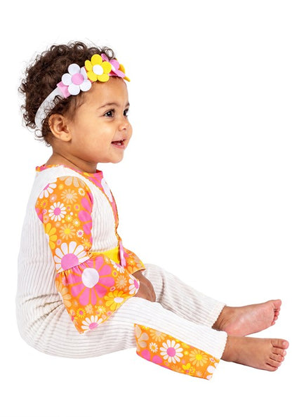 Infant Bell Bottom Hippie Costume - US 0789