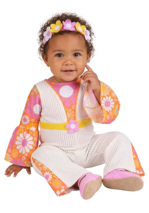 Infant Bell Bottom Hippie Costume - US 0789