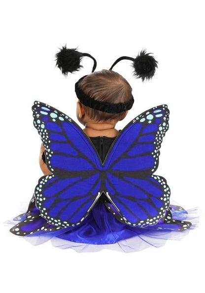 Girl's Blue Butterfly Costume for Infants - US 2627