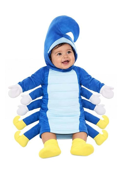 Blue Caterpillar Costume for Infants - US 7067