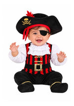 Boatswain Pirate Costume for Infants - US 2847