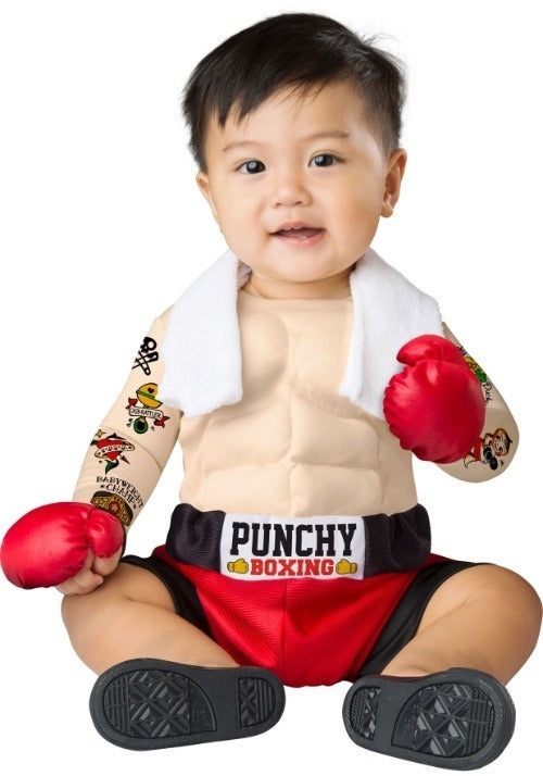 Boy's Infant Punchy Boxer Costume - US 4293