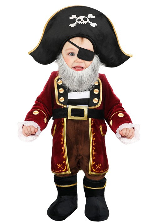 Boy's Captain Cutie Infant Pirate Costume - US 0948