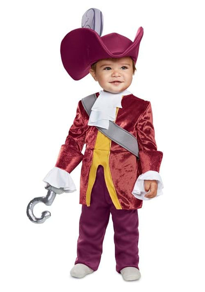 Captain Hook Pirate Costume for Infants - US 6008