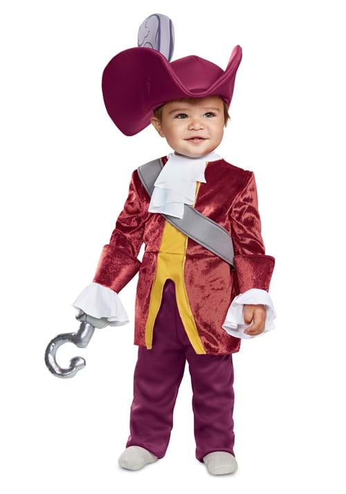 Captain Hook Pirate Costume for Infants - US 6008