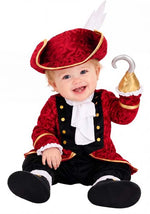 Charming Captain Hook Costume for Infants - US 1820
