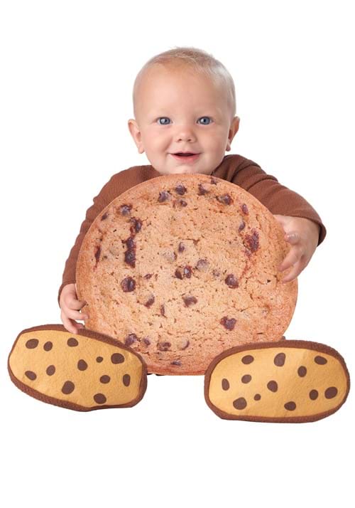 Chocolate Chip Cookie Infant Costume with Booties - US 0821