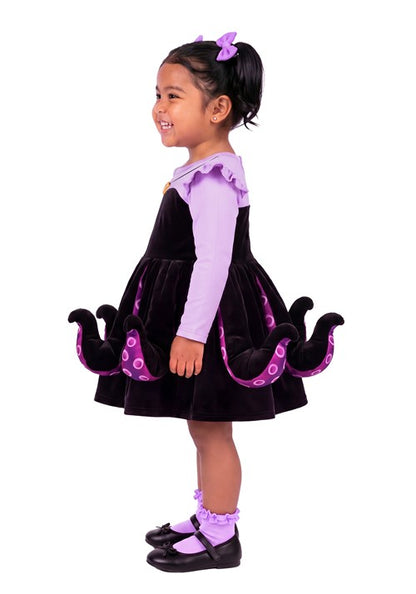 Girl's Infant Disney The Little Mermaid Ursula Costume Dress - US 7547