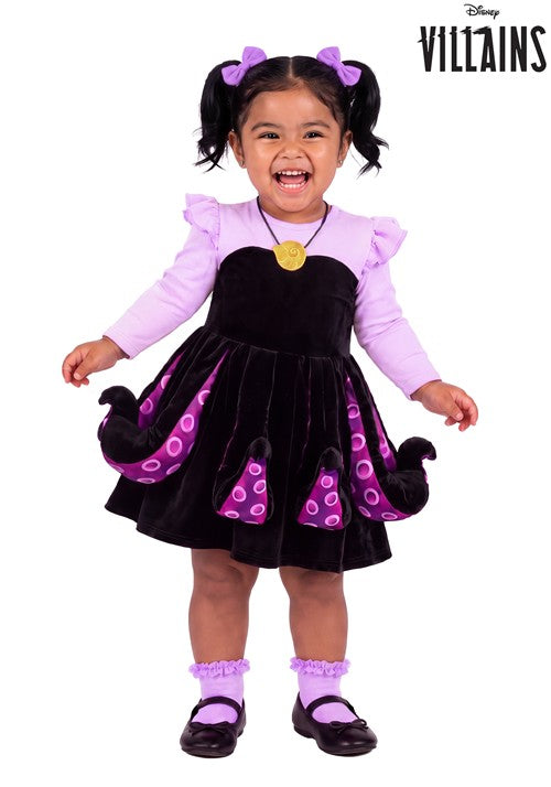 Girl's Infant Disney The Little Mermaid Ursula Costume Dress - US 7547