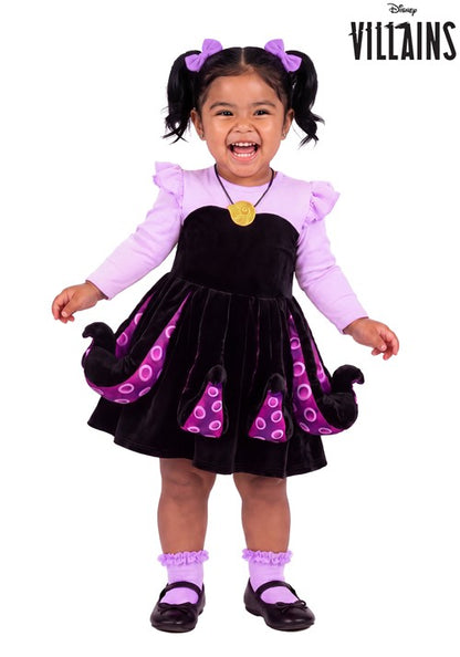 Girl's Infant Disney The Little Mermaid Ursula Costume Dress - US 7547