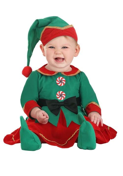 Girl's Elf Costume for Infants - US 5436