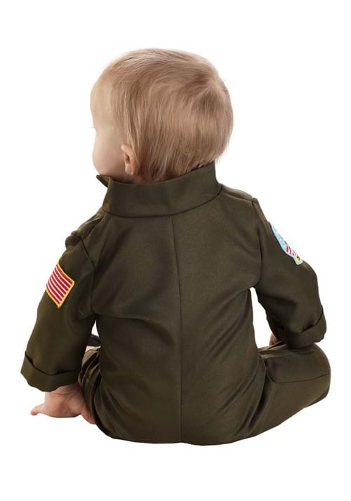 Flight Suit Top Gun Costume for Infants - US 7927