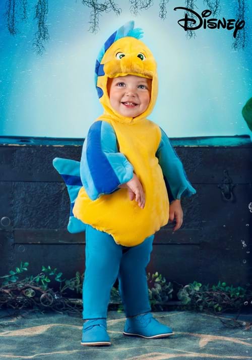 Disney Plush Flounder Costume for Infants - US 7433