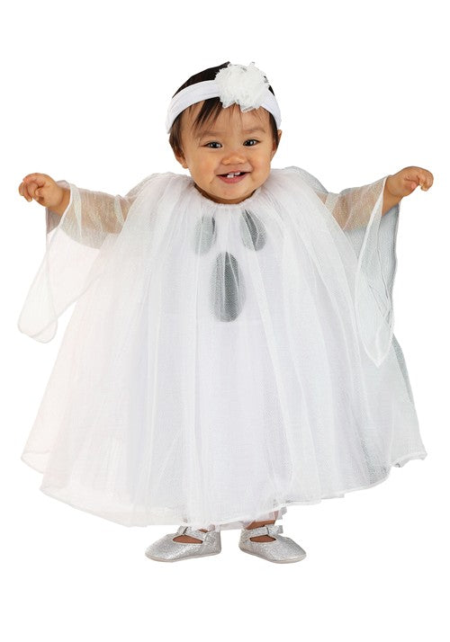 Girl's Infant Ghost Costume Dress - US 9350