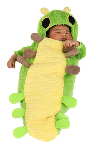 Green Caterpillar Bunting Costume for Infants - US 9100