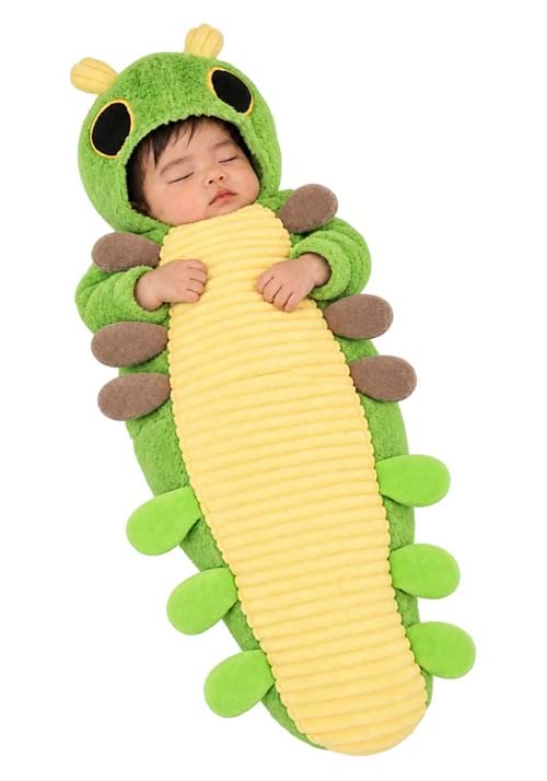 Green Caterpillar Bunting Costume for Infants - US 9100