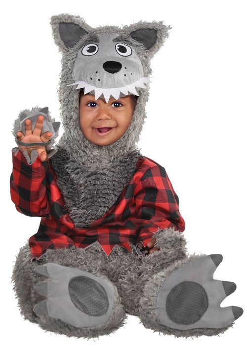 Infant Grey Baby Werewolf Costume - US 9051