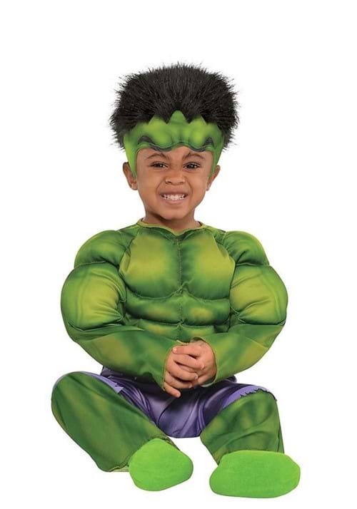 Infant Marvel Green Hulk Costume - US 8267