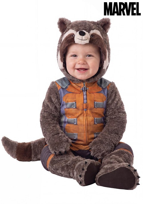 Infant Marvel Guardians of the Galaxy Deluxe Rocket Raccoon Costume Jumper - US 7096