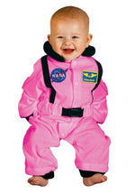 Infant Pink Astronaut Costume - US 4778