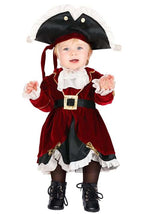 Pirate Captain Girl's Infant Dress Costume - US 9998