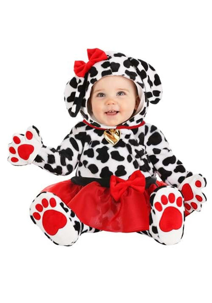 Soft Dalmatian Tutu Costume for Infants - US 9992
