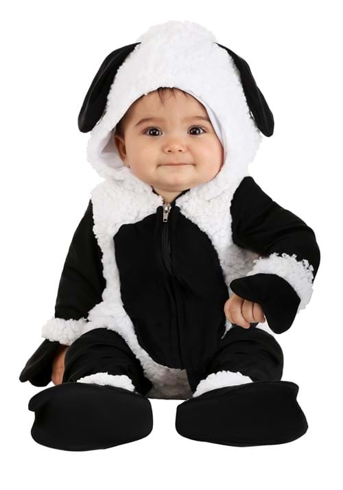 Plush Sheep Costume for Infants - US 7782