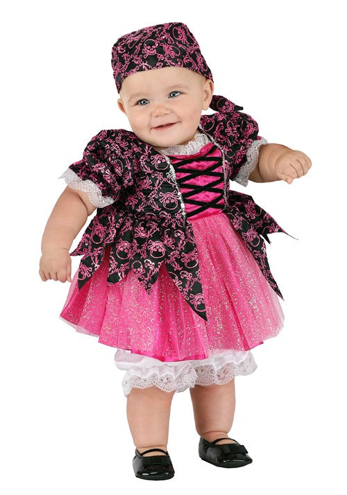 Girl's Precious Pink Pirate Infant Costume - US 4789