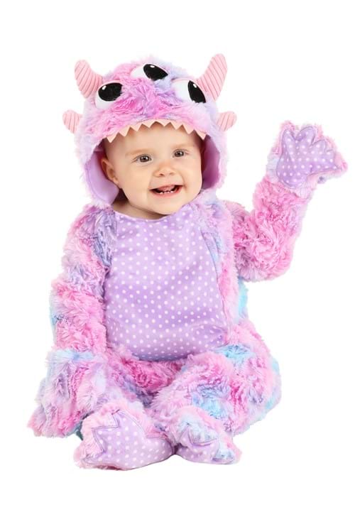Purple and Pink Infant Monster Costume - US 9482