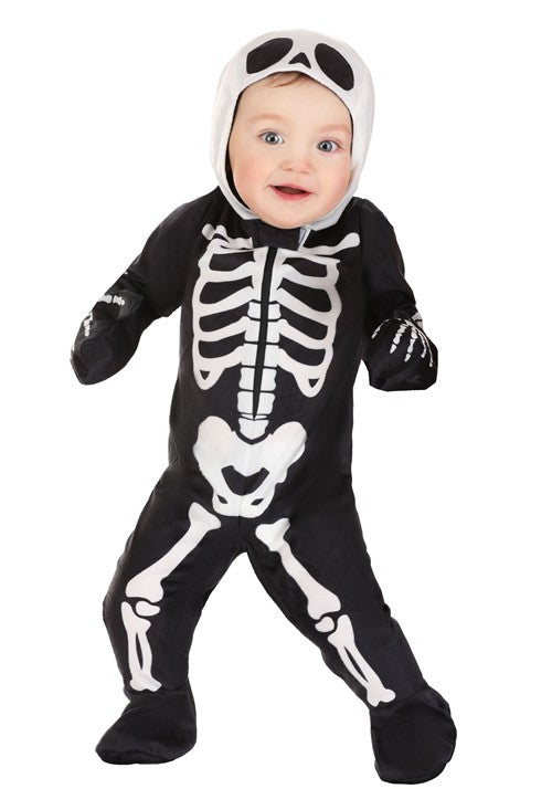 Snuggly Skeleton Costume for Infants - US 0809