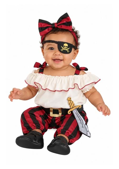Swashbuckler Pirate Costume for Infants - US 1645