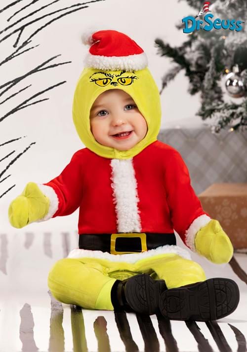 The Grinch Infant Santa Costume - US 6848
