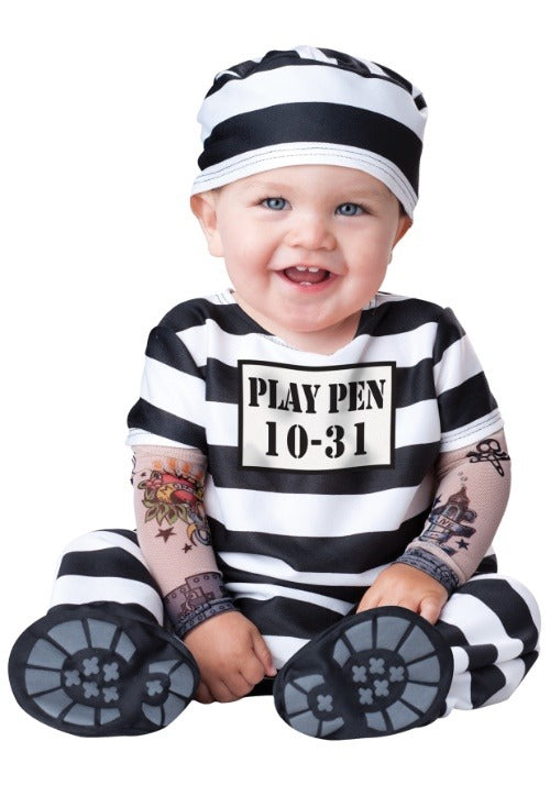 Infant Time Out Prisoner Costume - US 0900