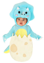 Tiny Triceratops Dino Costume Bunting for Infants - US 9114