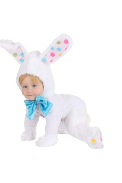 White Easter Bunny Baby Costume for Infants - US 0485