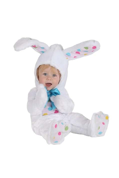 White Easter Bunny Baby Costume for Infants - US 0485