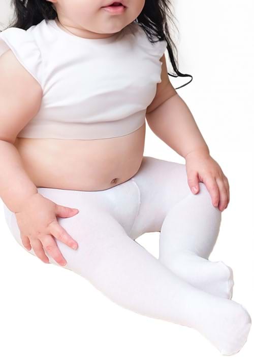 White Tights for Infants - US 0123