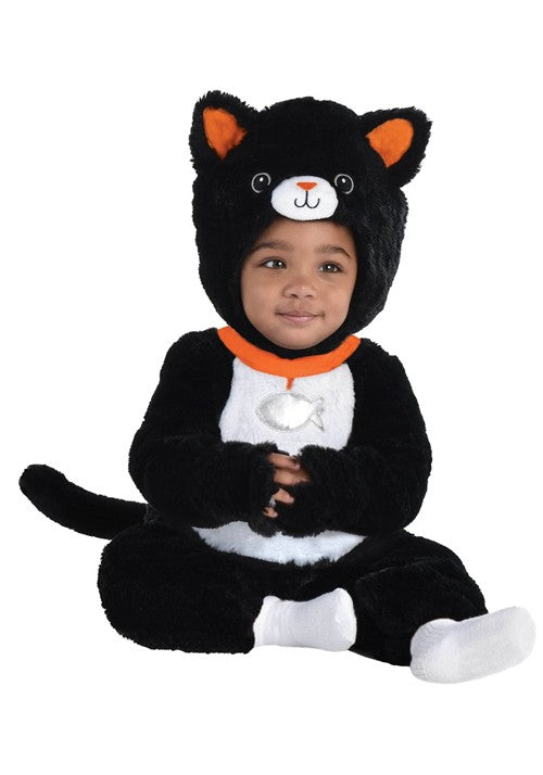 Infants Cuddly Black Cat Costume - US 1920